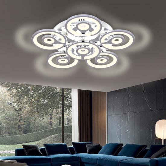 Boyan Aydınlatma BYN-0005-KROM Plafonyer Led Avize 