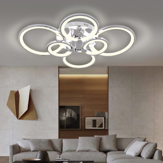 Boyan Aydınlatma BYN-0006-KROM Plafonyer Led Avize 