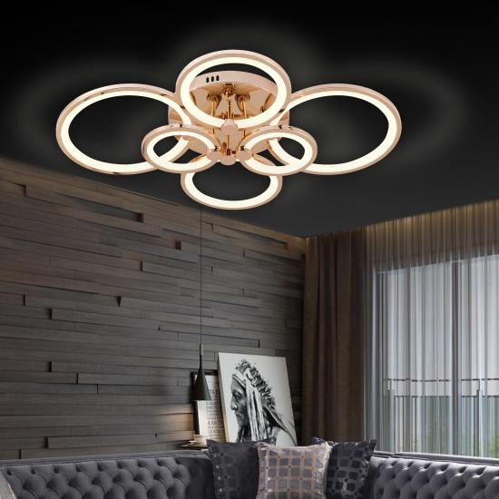 BYN-0006-GOLD Plafonyer Led Avize 