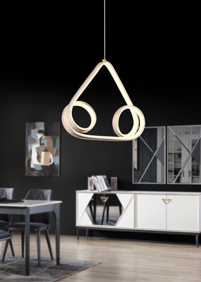BYN-0041-GOLD  Sarkıt Led Avize